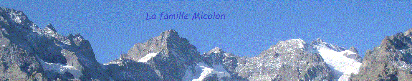 La famille Micolon